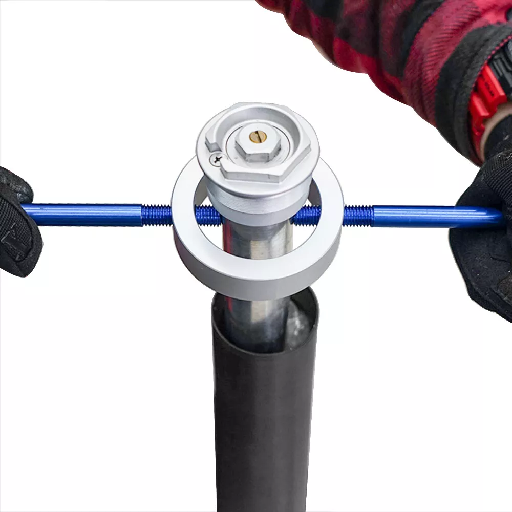 Universal Motorcycle Fork Spring Compressor Tool Works For UPSIDE DOWN FORKS
