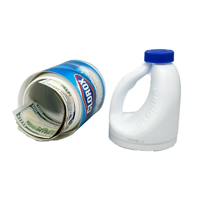 Stash Can- Secret Storage Container- Clorox Medium (Store Valuables)