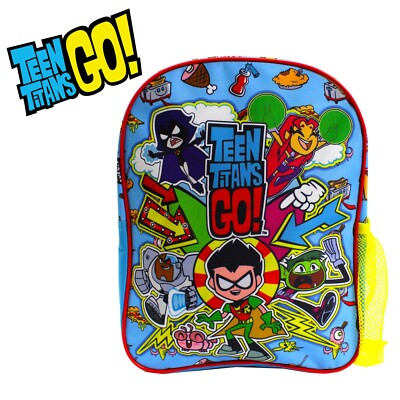 Offiziell lizenzierter TEEN TITANS GO Rucksack Jungen Mädchen Schultasche Backpack