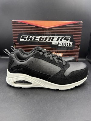 Damen-Schnürschuhe Skechers Uno SR Sicherheitsschuhe rutschfest   UK-Größe 5,5 