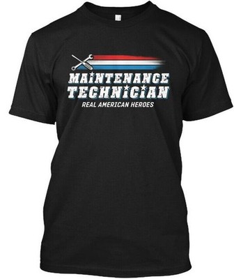Proud Maintenance Technician T-Shirt Made in the USA Size S to 5XL