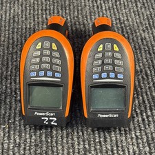 Two Datalogic PowerScan PM9500DK PM9500 910Mhz Wireless Barcode Scanner - As Is