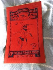 ARSENAL v Huddersfield Town 1937/1938 - PRE-WAR football programme 1/9/1937 (31)