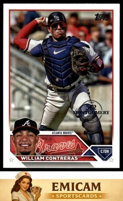 2023 Topps #68 William Contreras 582 Montgomery Club | eBay