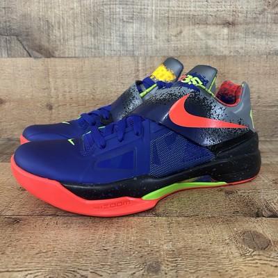 Nike Zoom KD 4 Nerf Men's Size 8.5 Kevin Durant Basketball Sneaker Nike Zoom KD 4 Nerf Men's Size 8.5 Kevin Durant Basketball Sneaker