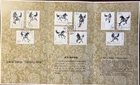 China #1389-98 Galloping Horse" set FDC in folio