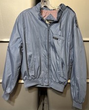 VTG Members Only Racer Jacket Blue Mens 42 Bomber 80s 90s Classic Streetwear