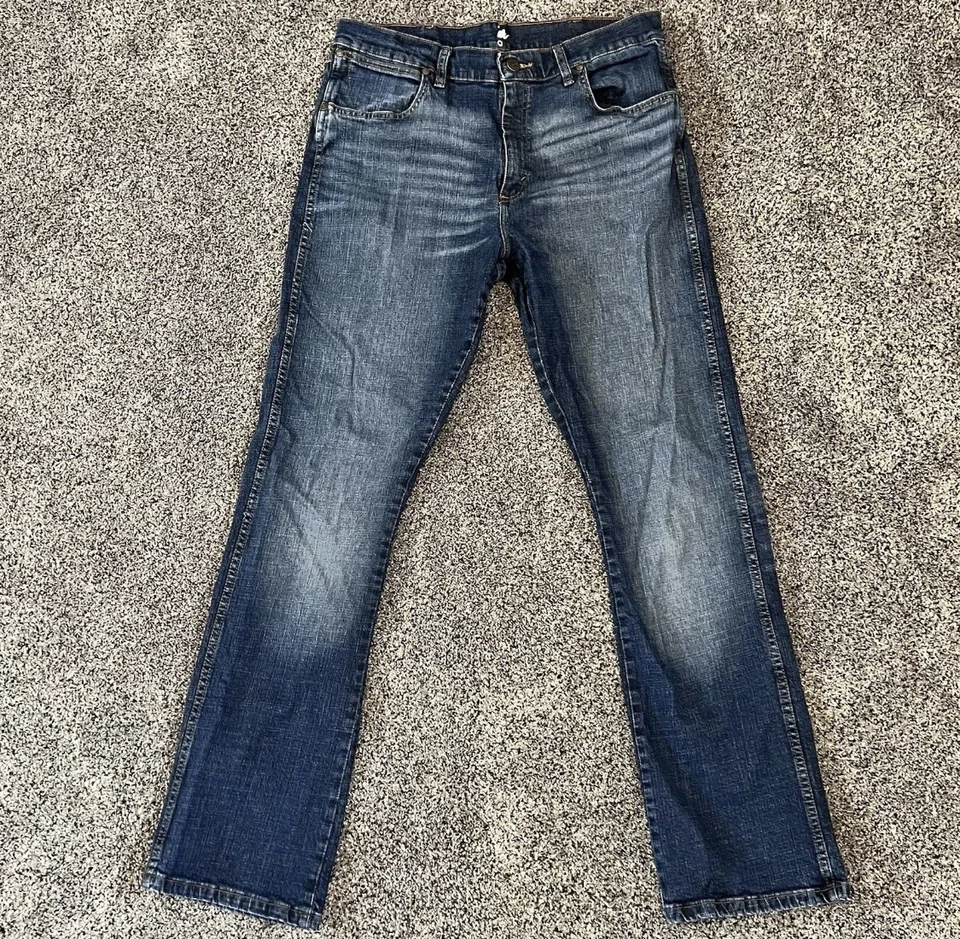 Wrangler Retro Slim Boot Stretch Mens 35x34 Jeans - Image 1 of 3