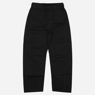 LEMAIRE Baumwollgürtelhose Schwarz PA326 LD1055 BK999 154959613