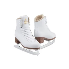 Jackson Ultima Mystique Women Ice Skates w/ Mark II Blade - White, Womens Size 4