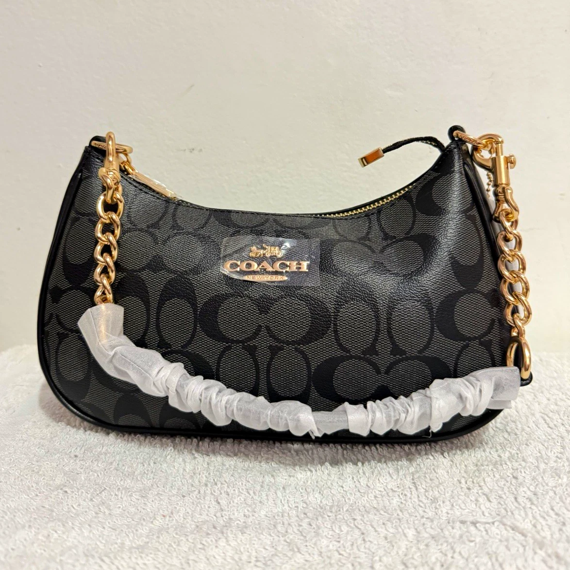 Coach Canvas Exterior Shoulder Bag Bags & Handbags for Women for