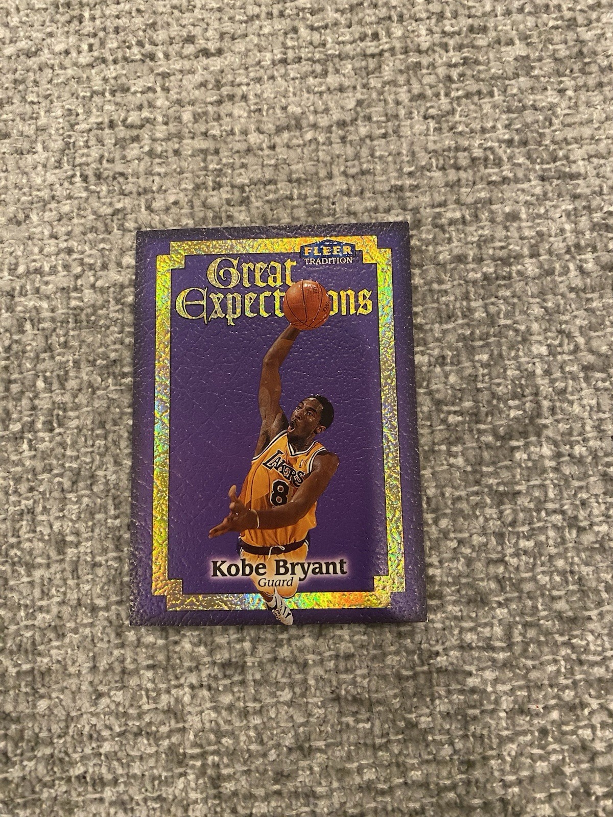 1998-99 Fleer Tradition - Great Expectations Kobe Bryant #3 Lakers Rare See Pics
