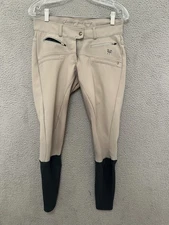 Horse Pilot Womens Breeches Size Medium Stretch Adult WORN / READ DESCRIPTION