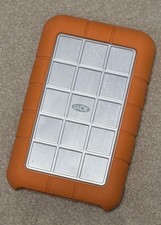 LaCie Rugged 320GB External Portable Hard Drive, USB 2.0, Firewire 400 & 800