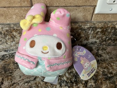 NEW 5  Squishmallow  My Melody  Hello Kitty & Friends - Pink/Green-Easter 2026