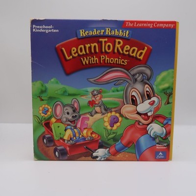 Reader Rabbit Learn To Read With Phonics PC Mac Software 2000 Educational