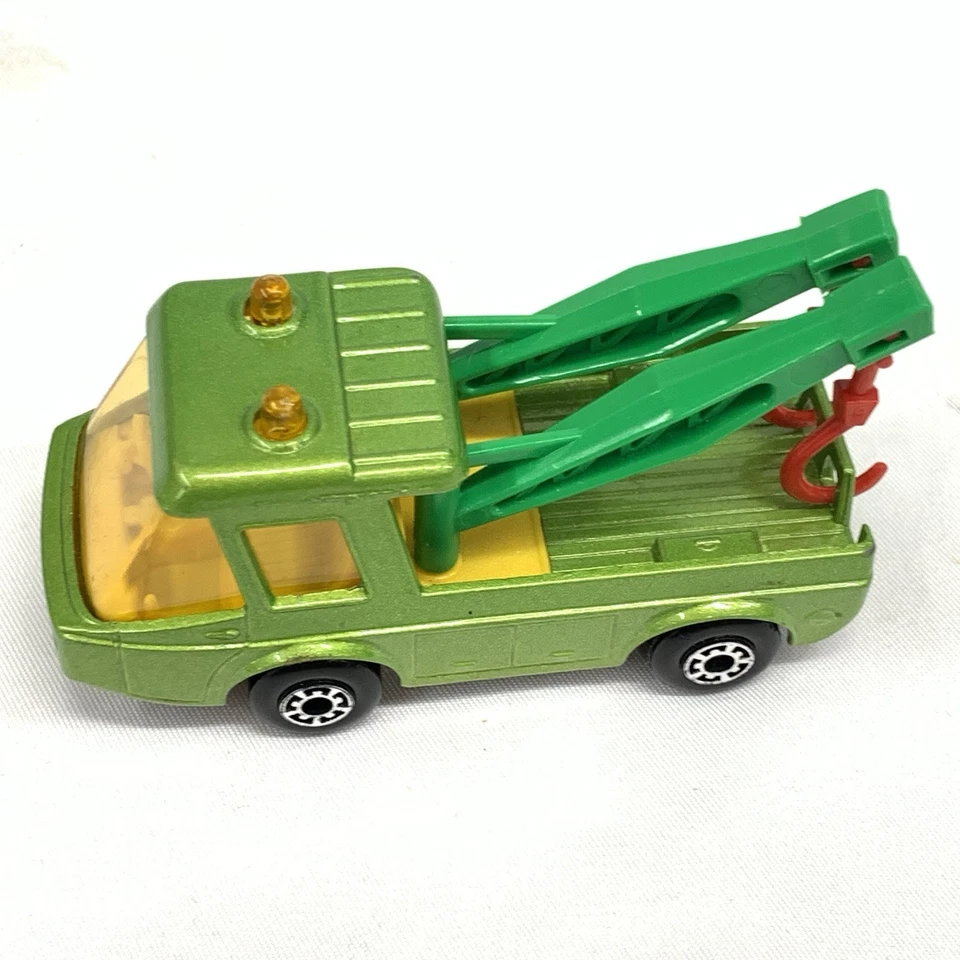 Matchbox Superfast Tow Joe Lesney 1972 No.74 Green Tow Truck Mint - Image 4 of 4