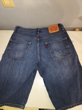 Levi's 569 Men's Jean Shorts - Blue, Size 31