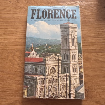 FLORENCE: A Complete Guide for Visiting the City 1979 Complete With Map Of City