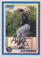 2010 Bowman Draft Chrome Picks Blue Refractor 78/199 Alex Wimmers #BDPP88 0a1