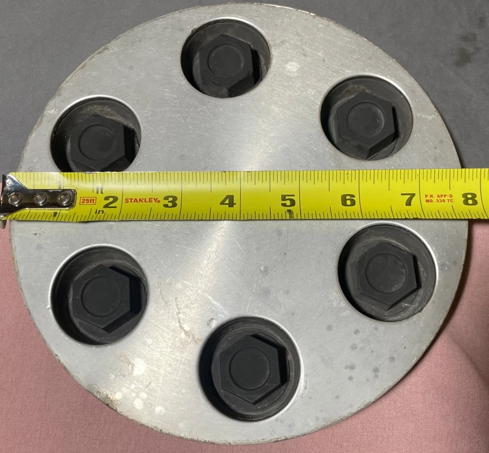 Tapacubos tapacubos tapa central rueda suburbana camioneta GMC Chevrolet 4x4 1992-1999 15650049 OEM Foto 4 de 4