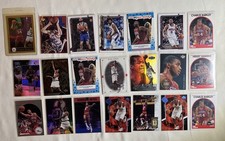 Philadelphia 76ers Card Lot - Barkley, Iverson, Bradley, Embiid, Hawkins, Maxey