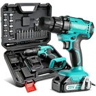 Electric Power Drill 3/8" Chuck, 2 Speed, 266 In-lb