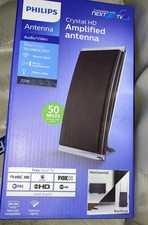 Philips Crystal HD Indoor Amplified TV Antenna