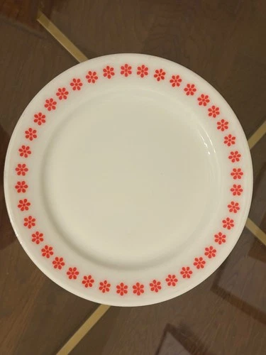 PYREX Penn Dutch Flower Red 10.5”  Friendship Under Plate 795 Charger LAST 8 AVL