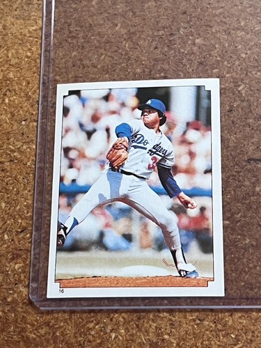 1983 Championship [Fernando Valenzuela] #16 1984 Topps Stickers card