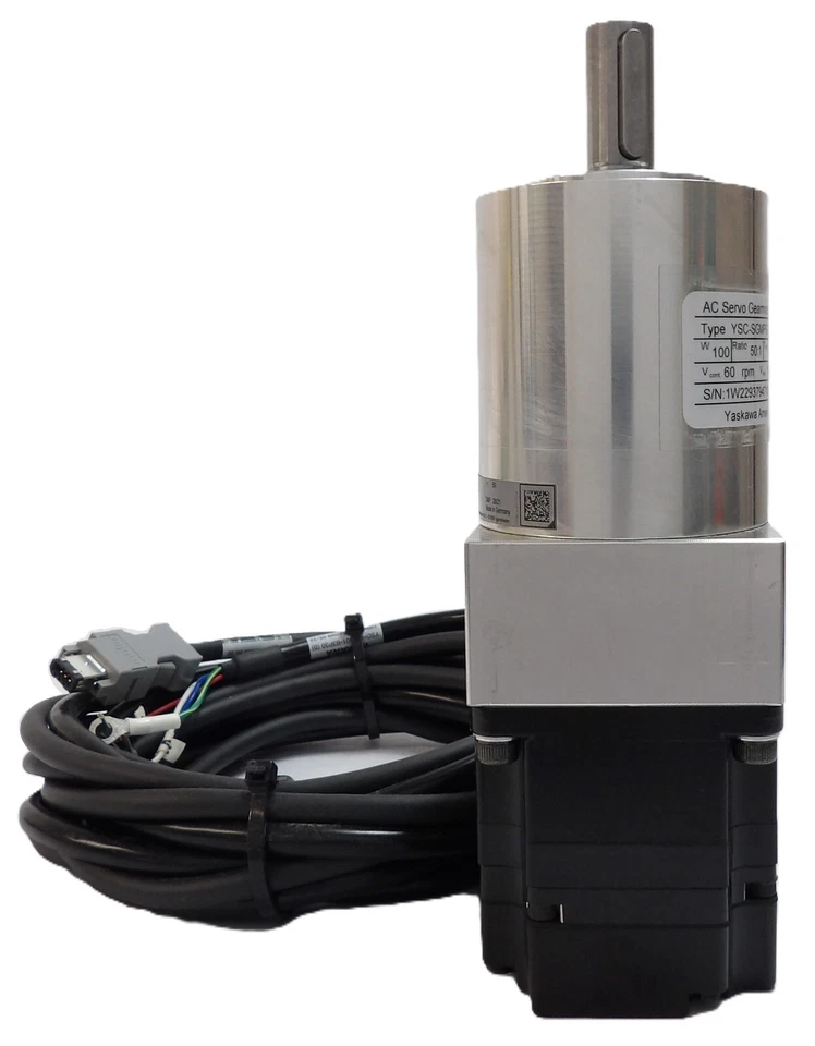 Yaskawa Electric SGMPS-01ACA-YA12 AC Servo Motor with YSC-SGMPS-01-002 New - Image 2 of 4