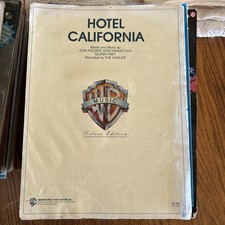 Vintage Hotel California by The Eagles-Warner...