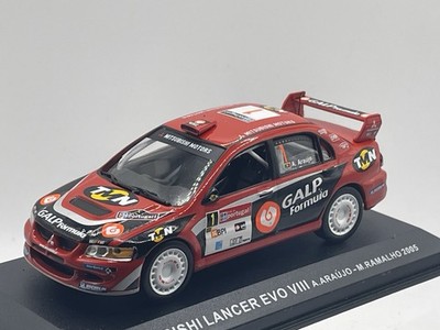 1/43 MITSUBISHI LANCER EVO 8 RALLY PORTUGAL 2005 ARAUJO