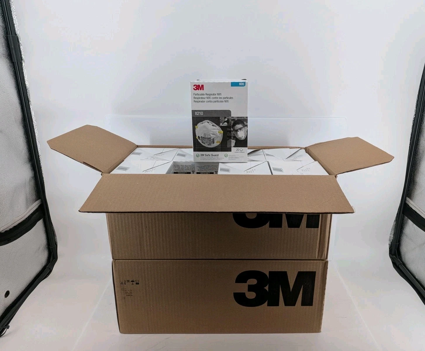 3M 8210 N95 Disposable Respirator Dust Mask | Case of 320 Masks | EXP 7/25 | New
Opens in a new wind