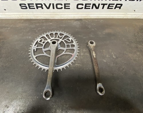 Vintage Bicycle Triumph Crankset Chainwheel