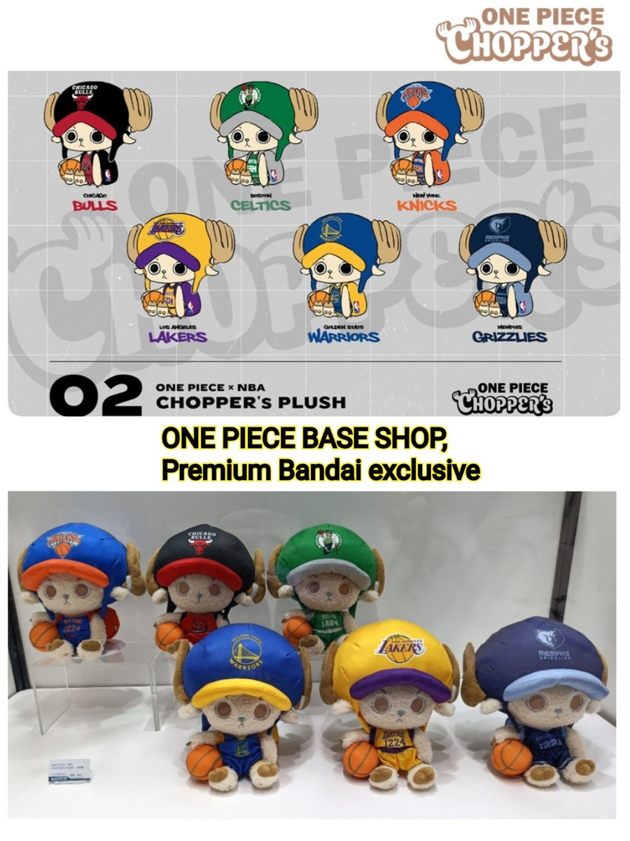 ONE PIECE × NBA CHOPPER's PLUSH ONE PIECE BASE SHOP,Premium Bandai
