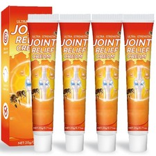 Ultra Strength Joint Relief Cream for Knees and Meniscus Ointment, Bee Venom