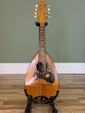 Vintage 1920s Kunishima Mandolin Made in Japan Inlaid Bowl Back Exceptional