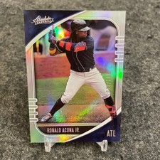 2021 Panini Absolute Holo Silver /199 Ronald Acuna Jr Braves