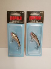 2 Packs Rapala Slab Rap 05 SLR05 Chrome