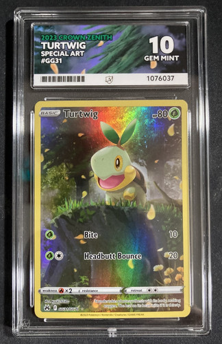 Turtwig graded ACE 10 for sale on eBay