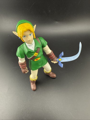 Modellino vintage BD&A LINK Nintendo 64 Legend of Zelda Ocarina con spada - Foto 3 di 12