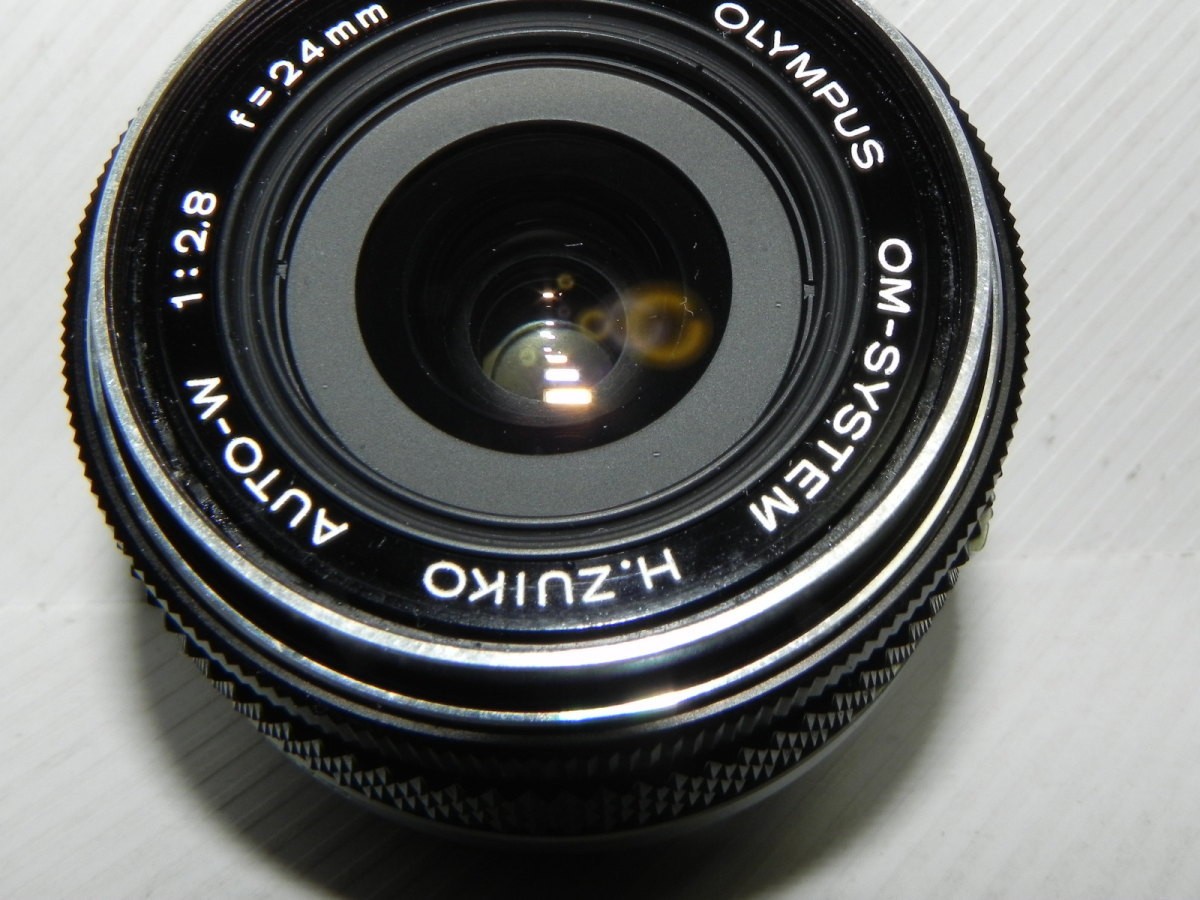 Olympus OM-System H.Zuiko Auto-W 24mm f/2.8 Lens – EXC – From