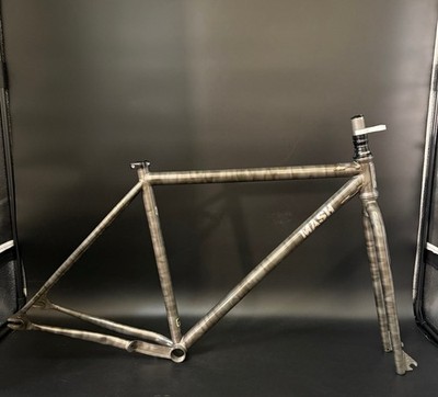 Mash Reyes Steel Frameset Phosphate Smoke Small SF Slumworm Track