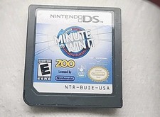 Nintendo DS Minute to Win It Zoo Video Game Cartridge Rated E Everyone