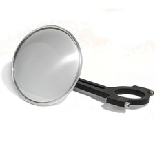 Longacre Racing Products 22549 Mirror Spot Convex Round 3.750 Dia. Aluminum