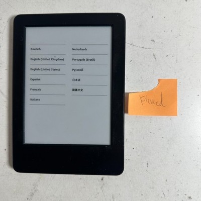 Amazon Kindle 7th Generation WP63GW Black 6'' Touchscreen Wi-Fi eBook - FLAWED