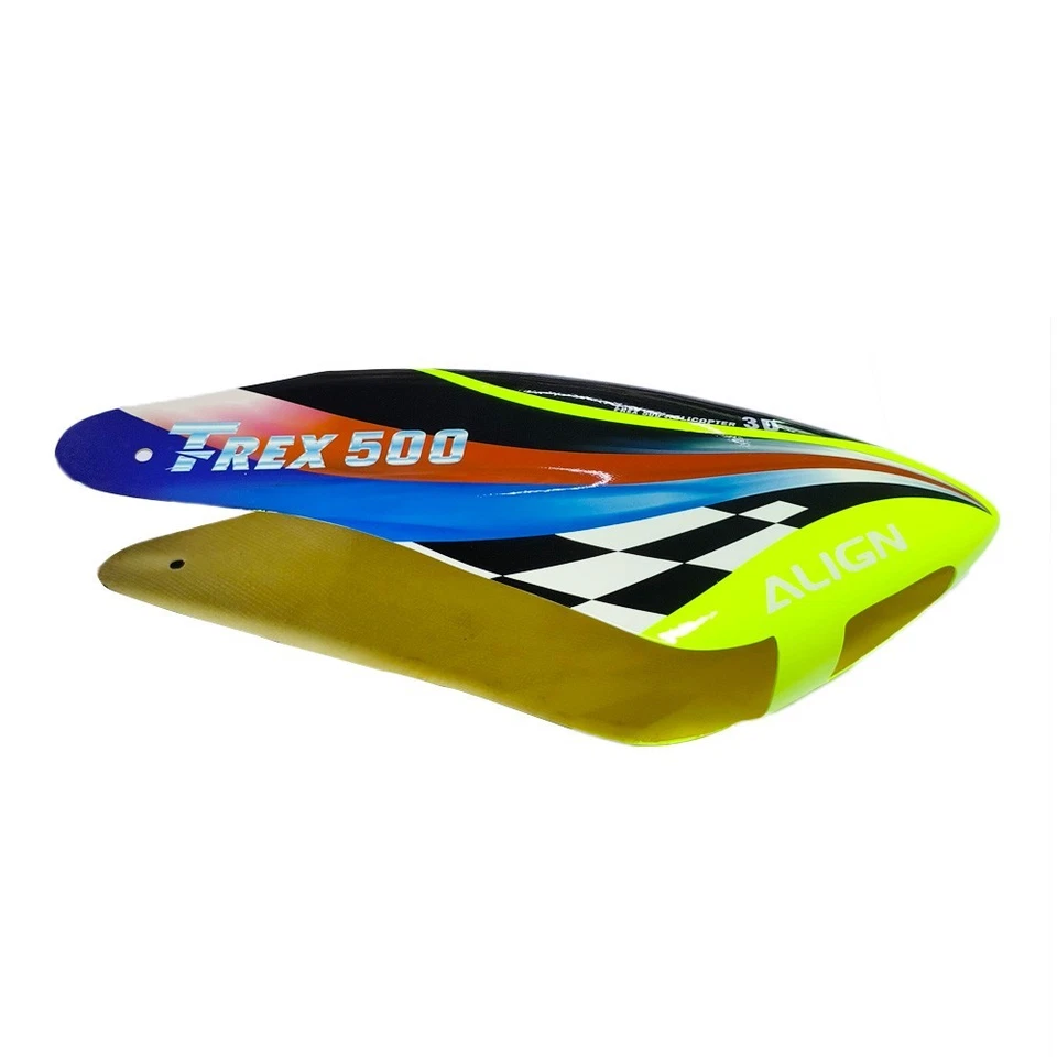 TREX 500 Helicopter fiber glass canopy for Align T-REX 500 PRO ESC - Image 2 of 3