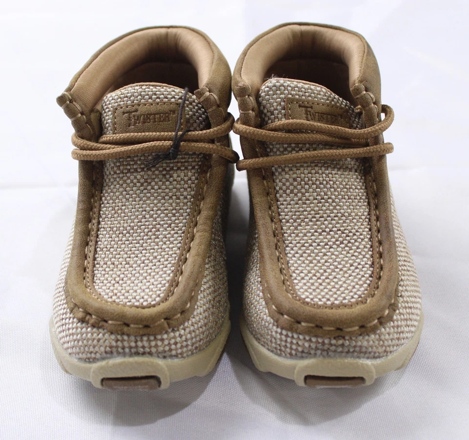 Twister ребенка ясельного возраста мальчиков Ezra Moc носок Tweed на шнуровке туфли AC2 коричневый размер США: 8  - Изображение 4 из 4