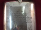 Silver flask , marked, 1924 award from Major J. M. Portal, to first place team — photo 3